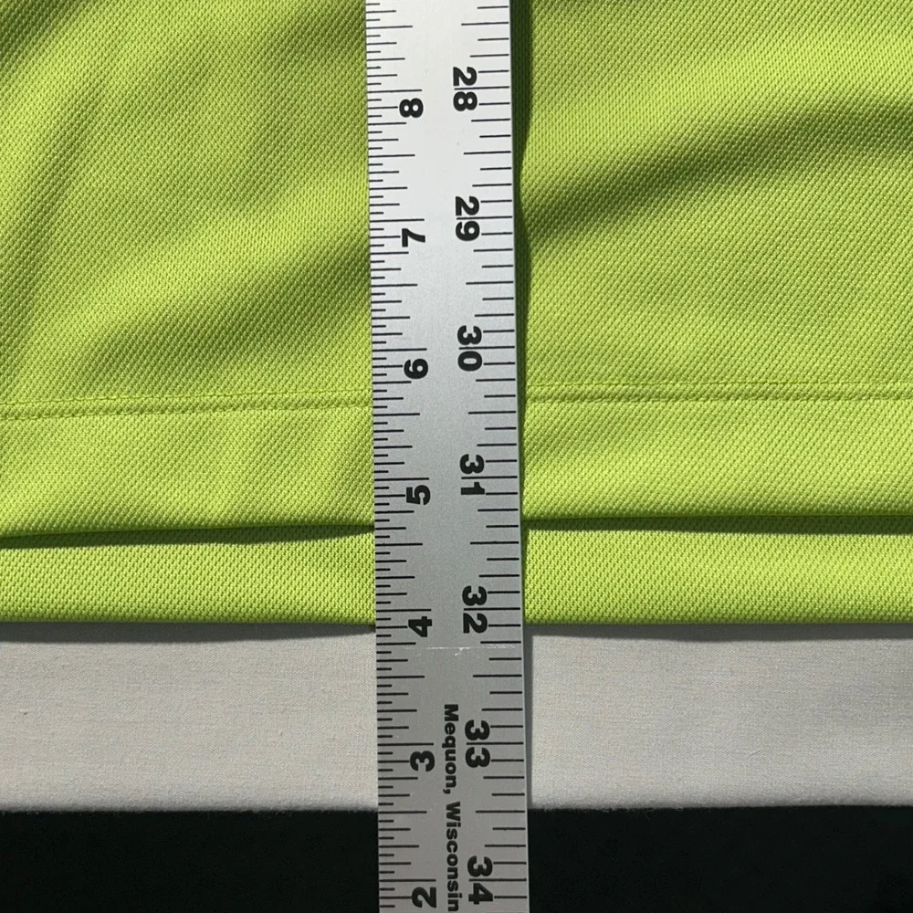 Nike Polo Shirt Miller‎ Chill Mens XL Lime Green Golf Sportswear Athletic